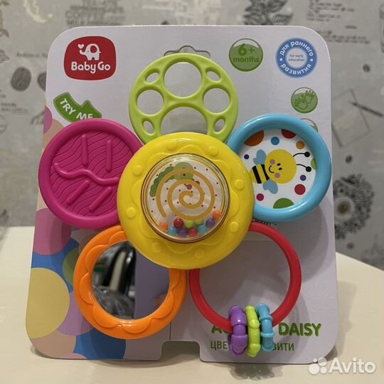 Игрушка развивающая BabyGo Ромашка