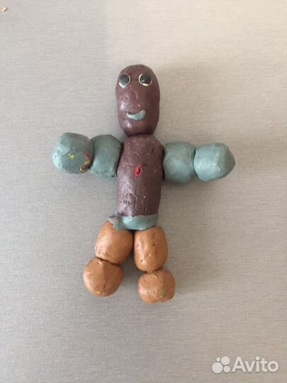 Фигурки из игр и кино (пластилин)