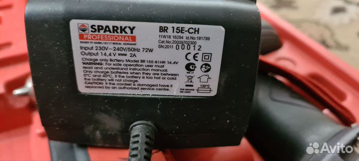 Шуруповерт sparky br15e