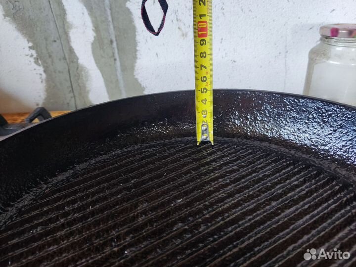 Сковорода гриль с прессом Касли