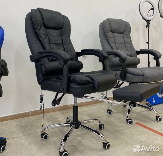 Кресло офисное с массажем