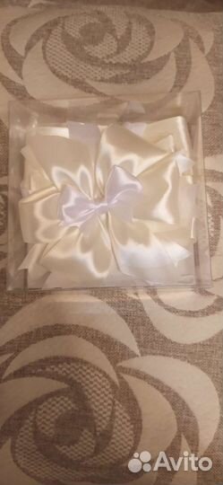 Бант для конверта на выписку