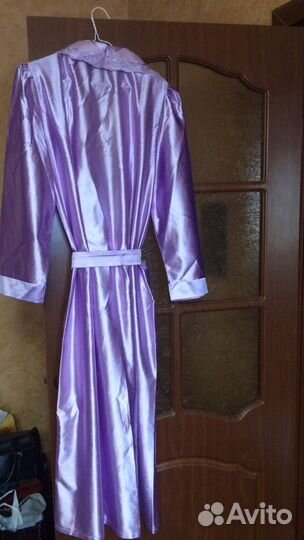 Халат атласный