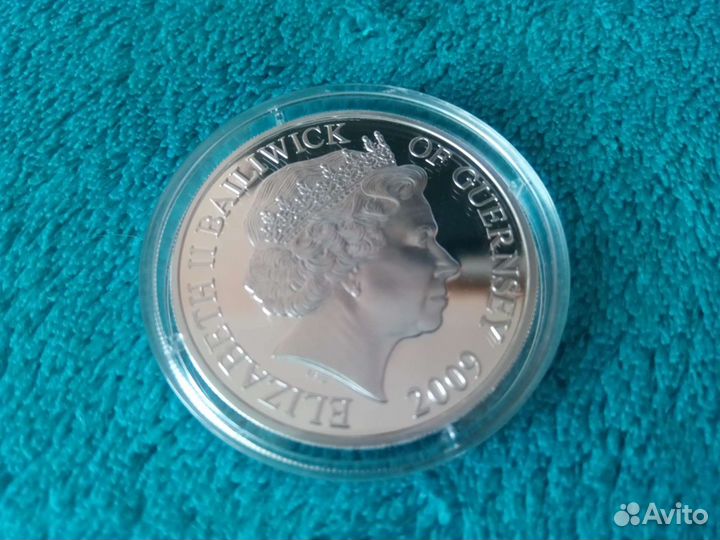 Mary Rose - корабль - 5 фунтов серебром Англия