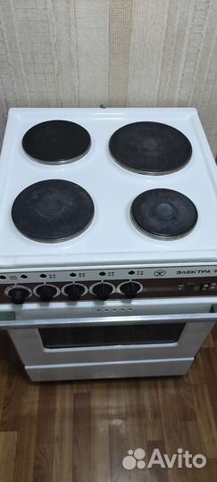 Плита электрическая бу Электра 1001 на запчасти