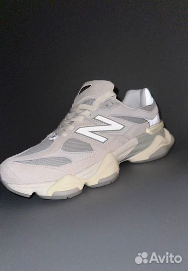 Кроссовки New Balance 9060, Gray Beige Люкс