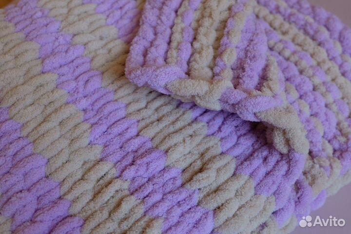 Плед детский плюшевый