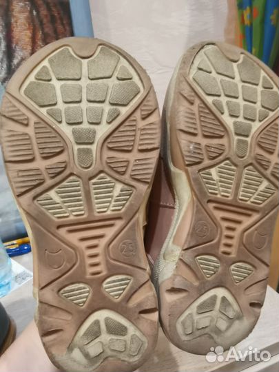 Полуботинки для девочки размер 25