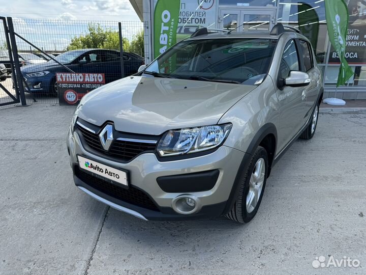 Renault Sandero Stepway 1.6 МТ, 2017, 42 871 км