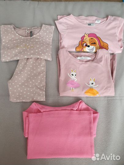 Вещи пакетом на девочку, 104