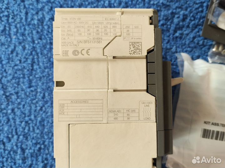 ABB выключатель автоматический HT2N 160