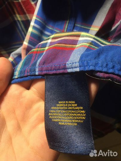 Ralph lauren рубашка