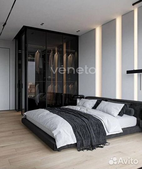 Гардеробная премиум фурнитура