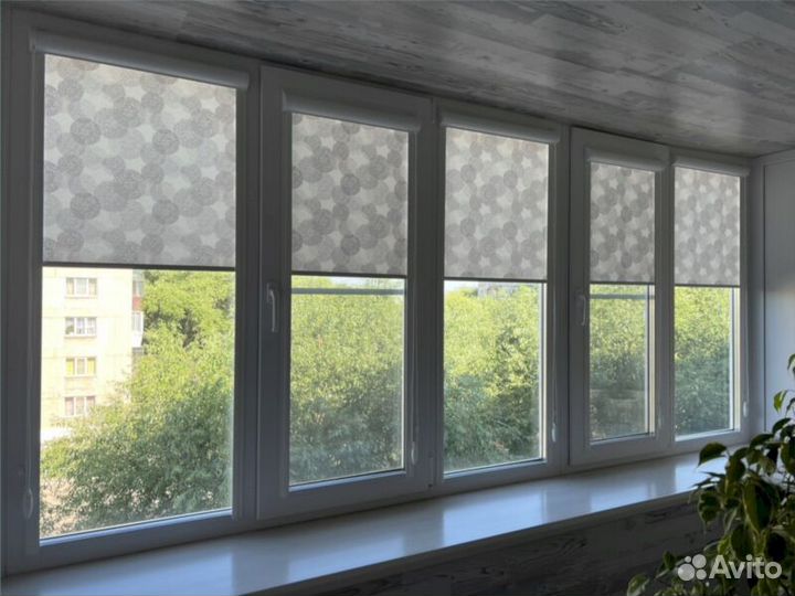 Рулонные шторы на окна