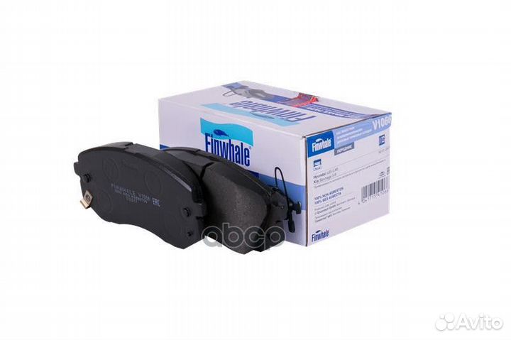 Колодки тормозные V1066 Finwhale
