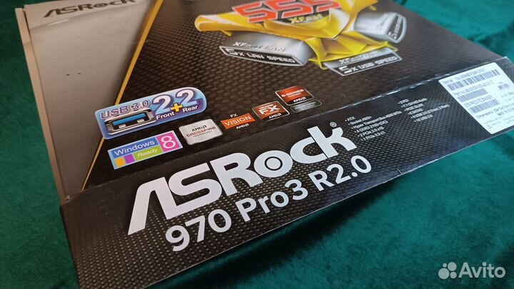 ASRock 970 Pro3 R2.0 + AMD FX8350