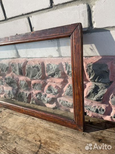 Старинная рамка для фото. Дерево