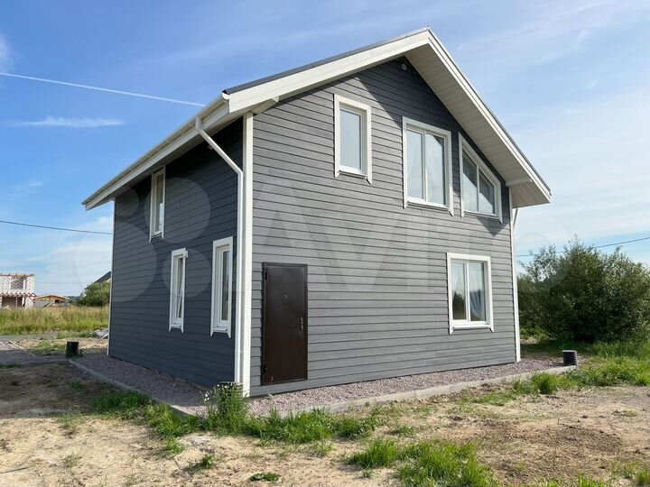 Дом 132,6 м² на участке 9,6 сот.