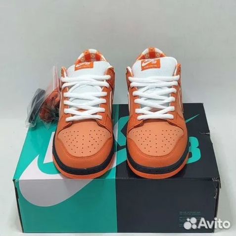 Nike x Concepts SB Dunk Low Orange Lobster