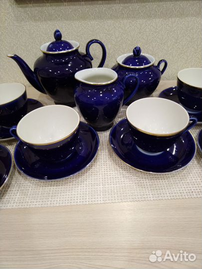 Сервиз лфз, кобальт