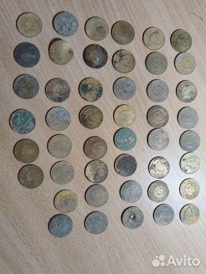 Копаные монеты 550шт