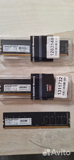 Оперативная память ddr4 16gb,4gb