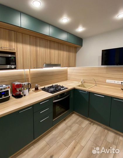 Прямая кухня на заказ под ключ