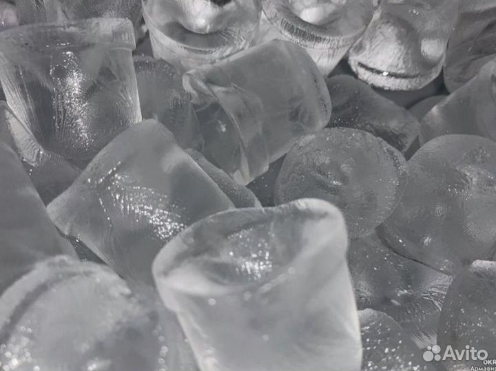 Лед пищевой для коктейлей 15009 гр