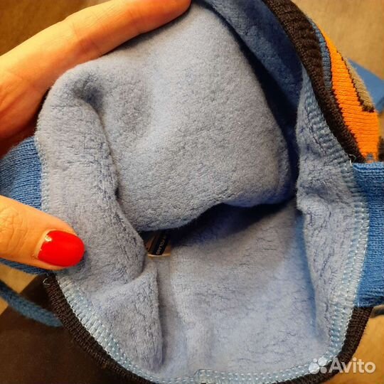 Комплект (шапка и шарф) осень-зима, размер 46-48