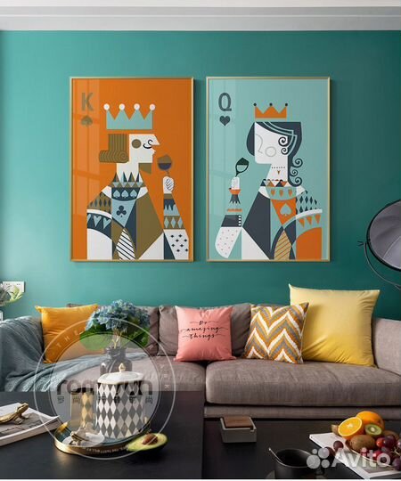 Картины интерьерные кубизм