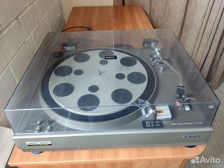 Sony PS-4750 винтажный виниловый проигрыватель