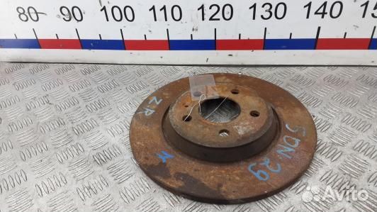 Диск тормозной задний audi A4 B8 (5DN29LR01)