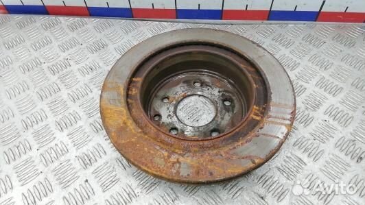 Диск тормозной задний nissan qashqai J10 +2 (NML12