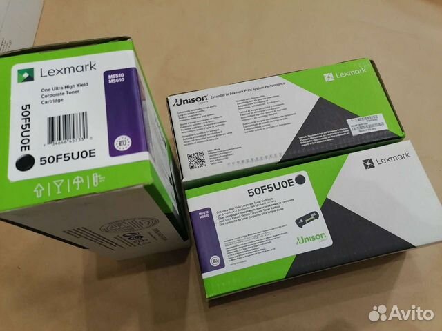 Lexmark 50F5U0E (цена указана за 3 шт.)
