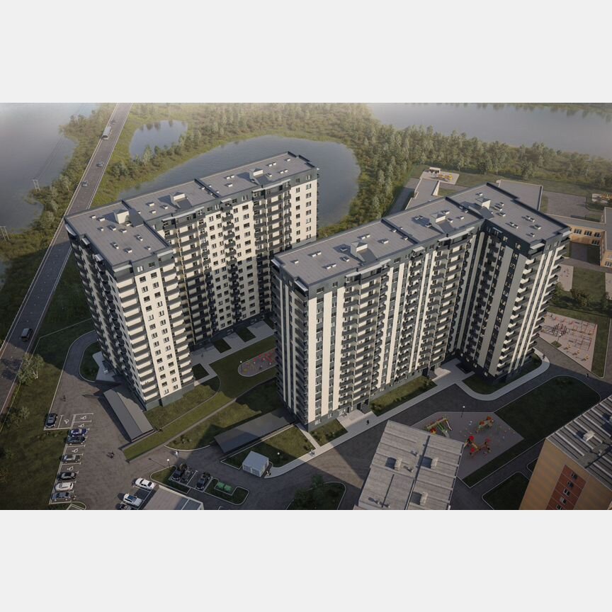 2-к. квартира, 44 м², 8/16 эт.
