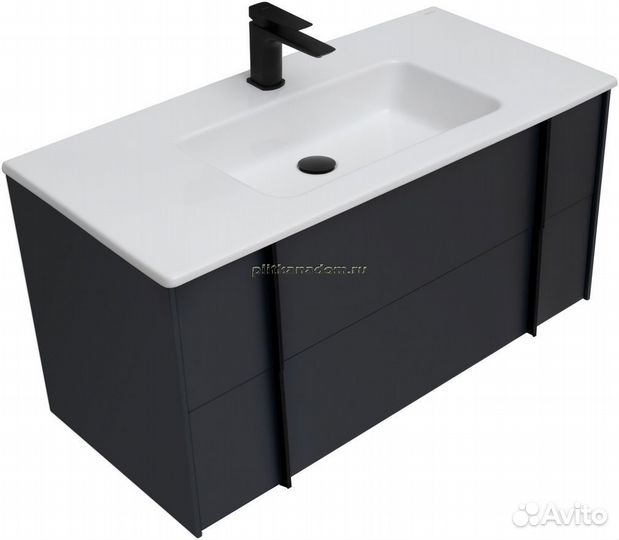 Allen Brau Reality 1.32007.AM Тумба с раковиной, антрацит матовый