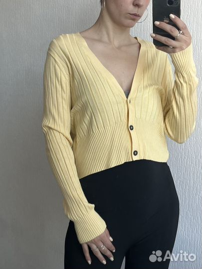 Кардиган желтый primark