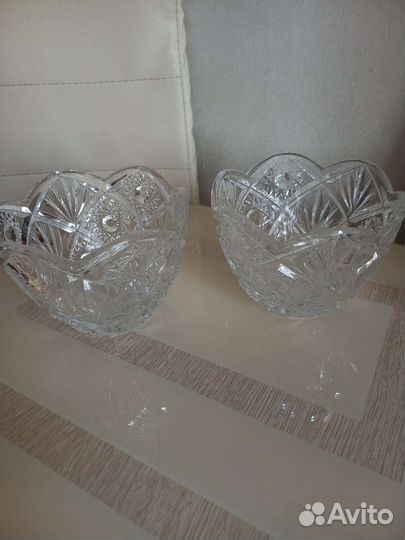 Хрустальная ваза