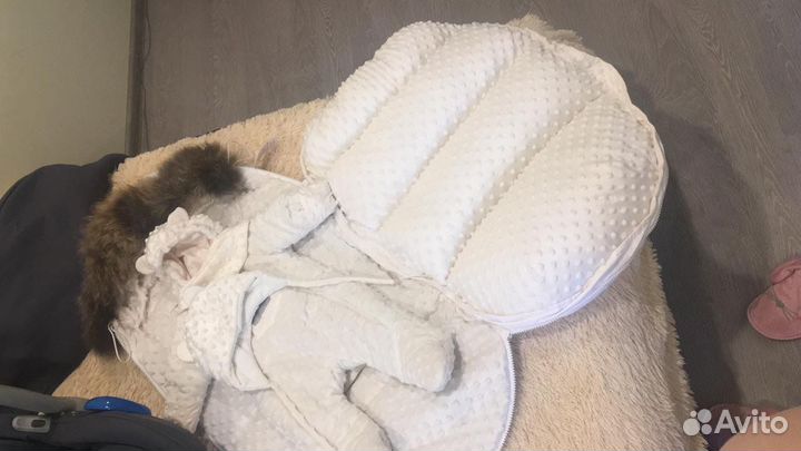 Зимний конверт и комбинезон