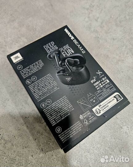 Беспроводные наушники jbl wave beam2