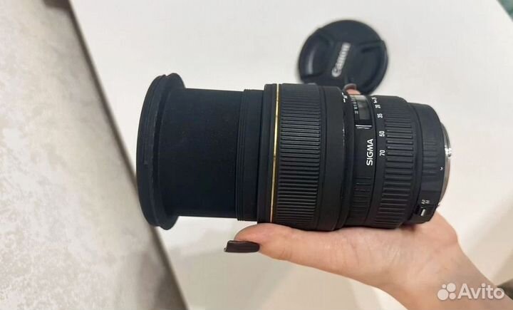 Объектив sigma 24 70 2.8 canon