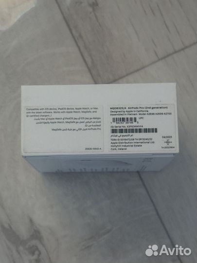 Коробка от Airpods Pro 2 (lightning)