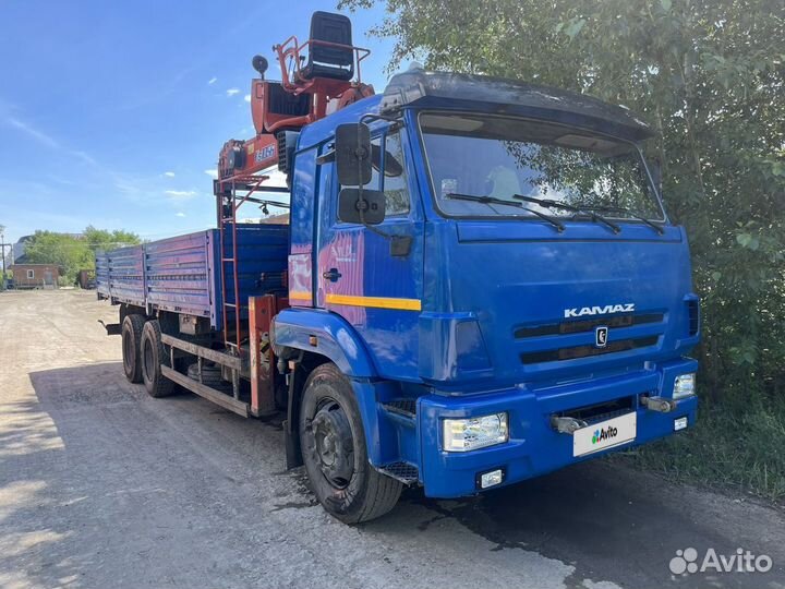КамАЗ 65117 с КМУ, 2013