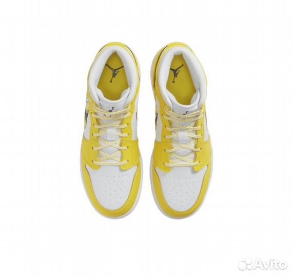 Кроссовки Nike Air Jordan 1 Mid “Dynamic Yellow”37