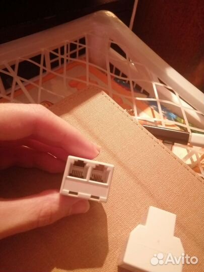 Переходники для 2 стационарных телефонов