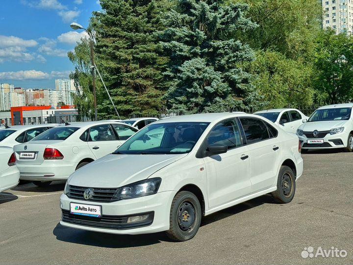 Volkswagen Polo 1.6 МТ, 2019, 358 121 км