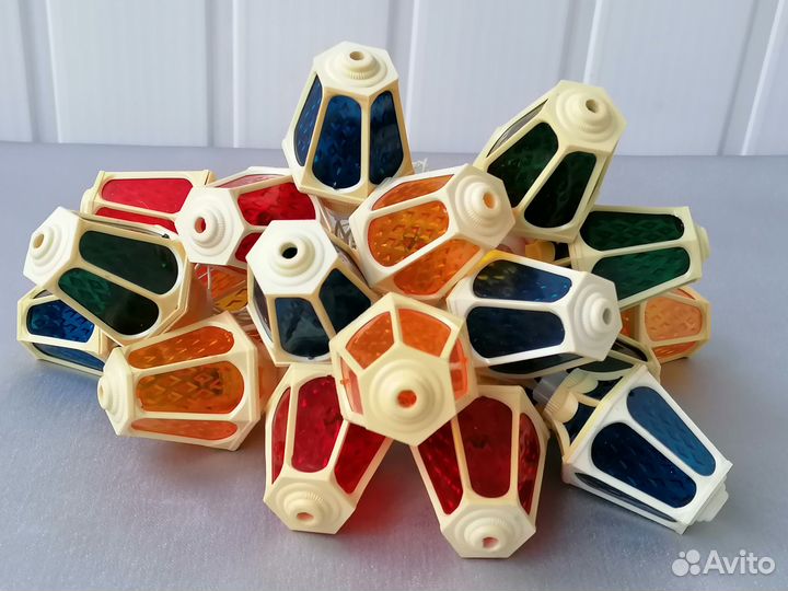 Гирлянда ёлочная электрическая Фонарики СССР