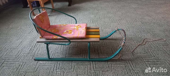 Детские зимние санки