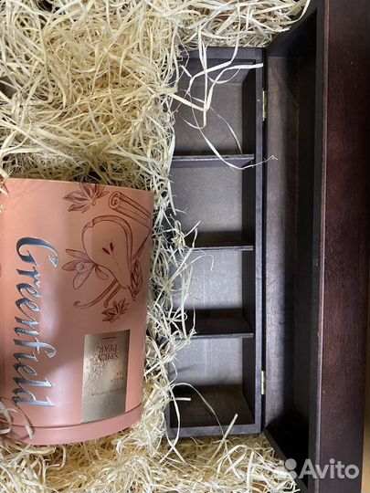 Коробка для чая гринфилд