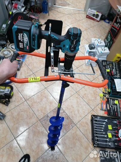 Адаптер для ледобура под шуруповерт